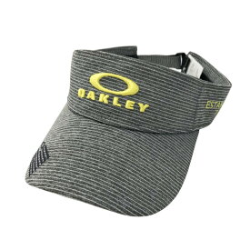 OAKLEY オークリー サンバイザー ブラック系 【中古】ゴルフウェア