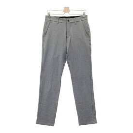 DESCENTE GOLF デサントゴルフ ストレッチパンツ グレー系 S 【中古】ゴルフウェア メンズ