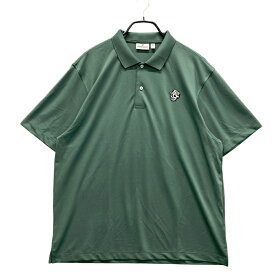 DEVEREUX GOLF デヴァローゴルフ 763572004 半袖ポロシャツ カーキ系 XL 【中古】ゴルフウェア メンズ