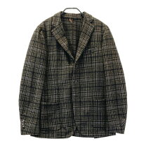 楽天市場】テーラードジャケット チェック（カラーブラウン）（メンズ 