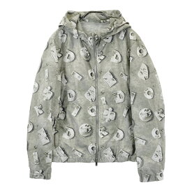 Dior HOMME ディオールオム 013C402C4859 ナイロンジャケット ダニエル アーシャム グレー系 56 【中古】メンズ