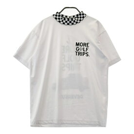 DEVEREUX GOLF デヴァローゴルフ 半袖モックネックTシャツ ホワイト系 4 【中古】ゴルフウェア メンズ