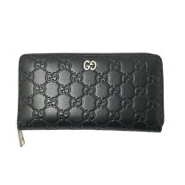 楽天市場】gucci シマ 長財布 ラウンドファスナー ブラックの通販