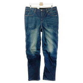 edwin エドウイン 056R11 ライディングデニムパンツ WILD FIRE ×56design ネイビー系 3L 【中古】バイクウェア メンズ