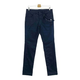 PEARLY GATES パーリーゲイツ ストレッチパンツ ネイビー系 5 【中古】ゴルフウェア メンズ