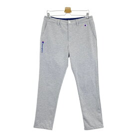 CHAMPION GOLF チャンピオンゴルフ 裏微起毛 ロングパンツ グレー系 MEDIUM 【中古】ゴルフウェア メンズ