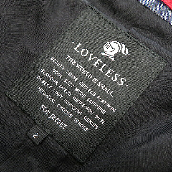 楽天市場】LOVELESS ラブレス セットアップ テーラード 七分袖 迷彩柄 