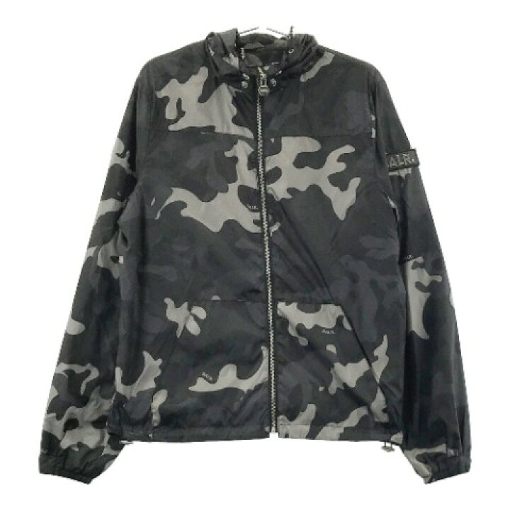 楽天市場】BALR ナイロンパーカー ジャケット カモフラ柄 ブラック系 S  
