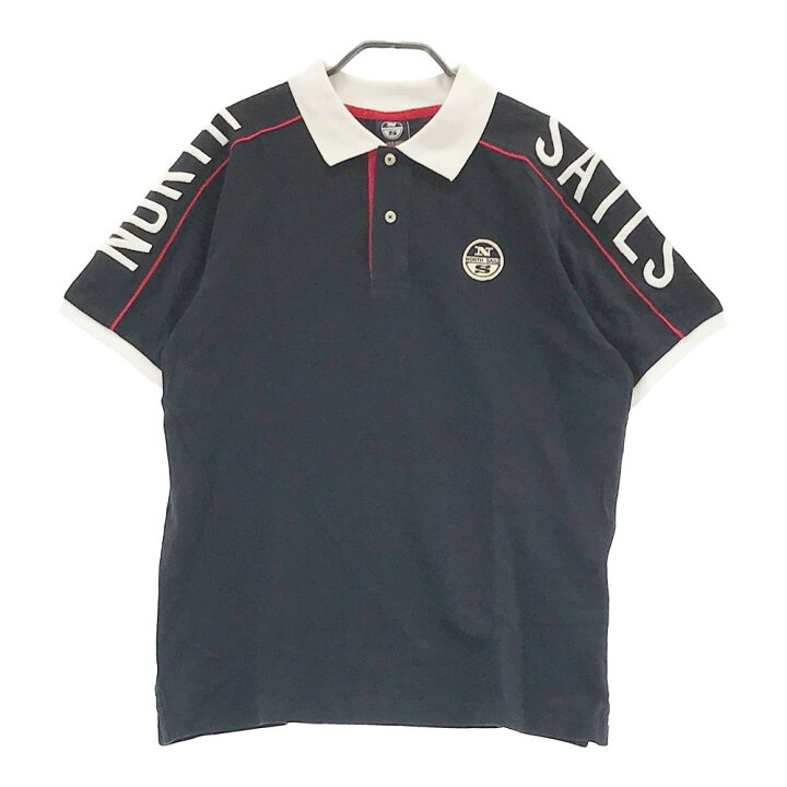 楽天市場】NORTH SAILS ノースセール 半袖ポロシャツ ネイビー系 L 