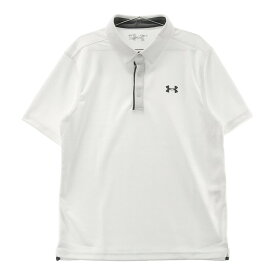 UNDER ARMOUR アンダーアーマー 2023年モデル 半袖ポロシャツ ホワイト系 XL 【中古】ゴルフウェア メンズ