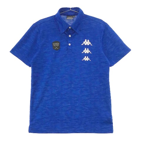 楽天市場】KAPPA GOLF(AW) カッパゴルフ 半袖ポロシャツ ブルー系 L
