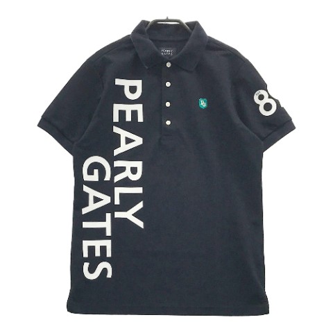 楽天市場】PEARLY GATES パーリーゲイツ 半袖ポロシャツ ネイビー系 5