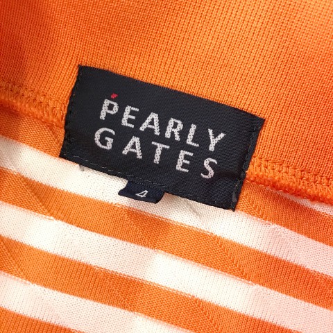 楽天市場】PEARLY GATES パーリーゲイツ ハーフジップ 半袖Tシャツ