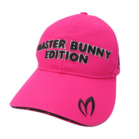 MASTER BUNNY EDITION マスターバニーエディション 2023年モデル キャップ ピンク系 M 【中古】ゴルフウェア