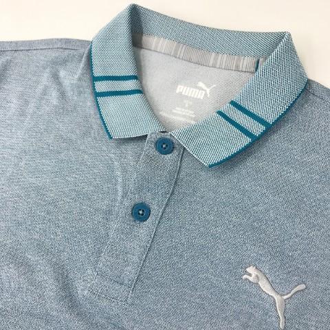 楽天市場】PUMA GOLF プーマゴルフ 半袖ポロシャツ ブルー系 S