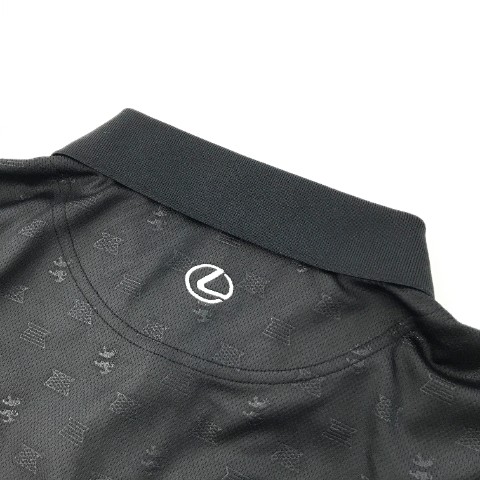 楽天市場】ADMIRAL アドミラル ×LEXUS 半袖 ポロシャツ 総柄 ブラック