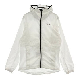 OAKLEY オークリー FOA403541 ウインドアップジャケット ENHANCEMOBILITY ホワイト系 JPN S 【中古】メンズ