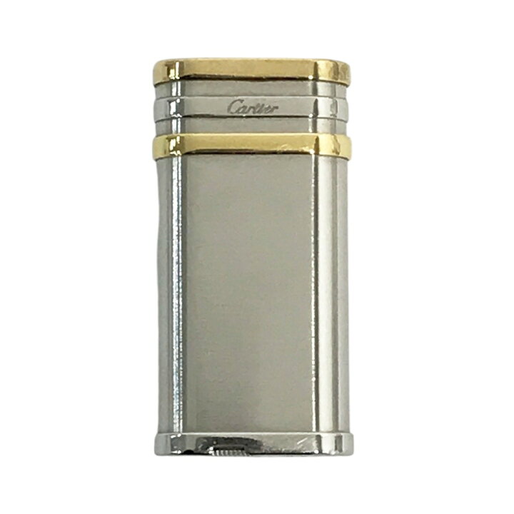 楽天市場】Cartier カルティエ ゴドロンガスライター コンビ シルバー 