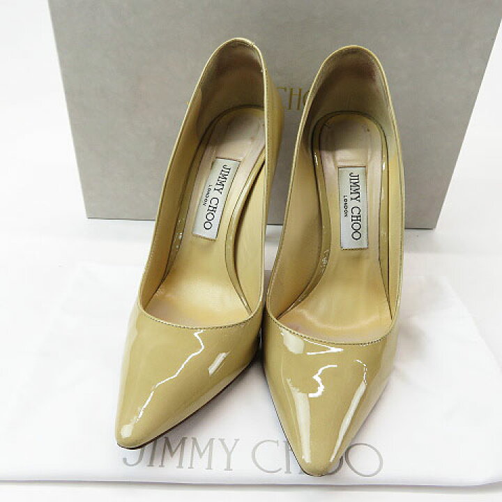 楽天市場】JIMMY CHOO ジミーチュウ パテントレザーパンプス ROMY 