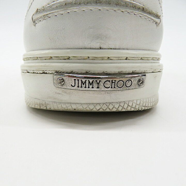 楽天市場】JIMMY CHOO ジミーチュウ ローファー ホワイト系 41 【中古 