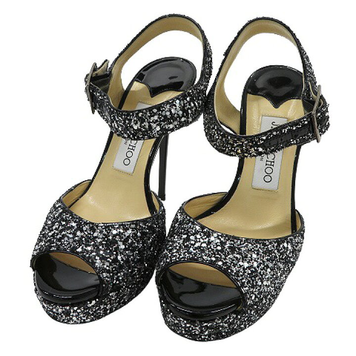 楽天市場】JIMMY CHOO ジミーチュウ オープントゥ ハイヒール 