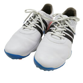 ADIDAS GOLF アディダスゴルフ GV7244 ゴルフシューズ TOUR360 22 ホワイト系 28 【中古】ゴルフウェア メンズ