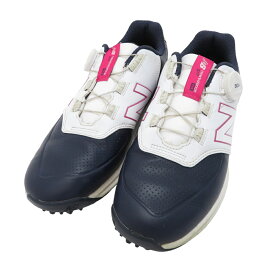 NEW BALANCE GOLF ニューバランスゴルフ ゴルフシューズ WGB996N2 ネイビー系 25cm 【中古】ゴルフウェア レディース