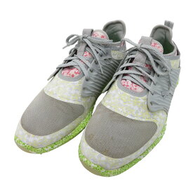 PUMA GOLF プーマゴルフ 193345-01 イグナイトパワーアダプト ケージド EXPERI 総柄 グレー系 25 【中古】ゴルフウェア メンズ