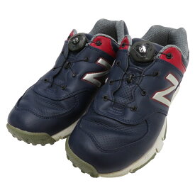 NEW BALANCE GOLF ニューバランスゴルフ WGB574NR ゴルフシューズ BOA ネイビー系 23.5cm 【中古】ゴルフウェア レディース