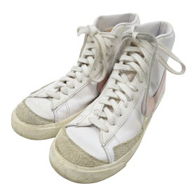 NIKE ナイキ BQ6806-108 BLAZER MID '77 VINTAGE ハイカット スニーカー ホワイト系 24.5cm 【中古】レディース