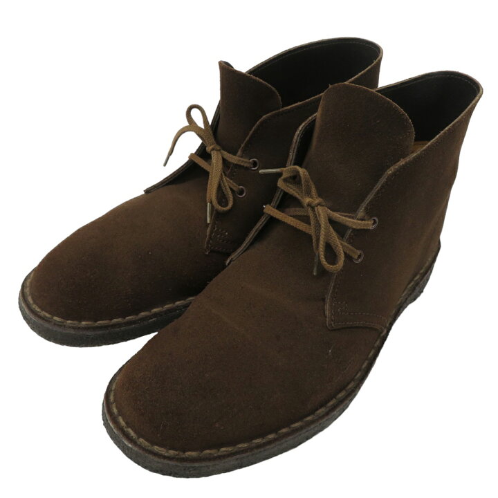 楽天市場】clarks クラークス スエード チャッカブーツ ブラウン系 7 1 