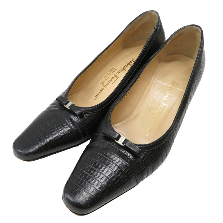 楽天市場】Salvatore Ferragamo サルヴァトーレ フェラガモ パンプス 