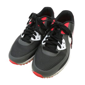 NIKE GOLF ナイキゴルフ AIR MAX 90G CU9978-010 ゴルフシューズ ブラック系 24 【中古】ゴルフウェア メンズ