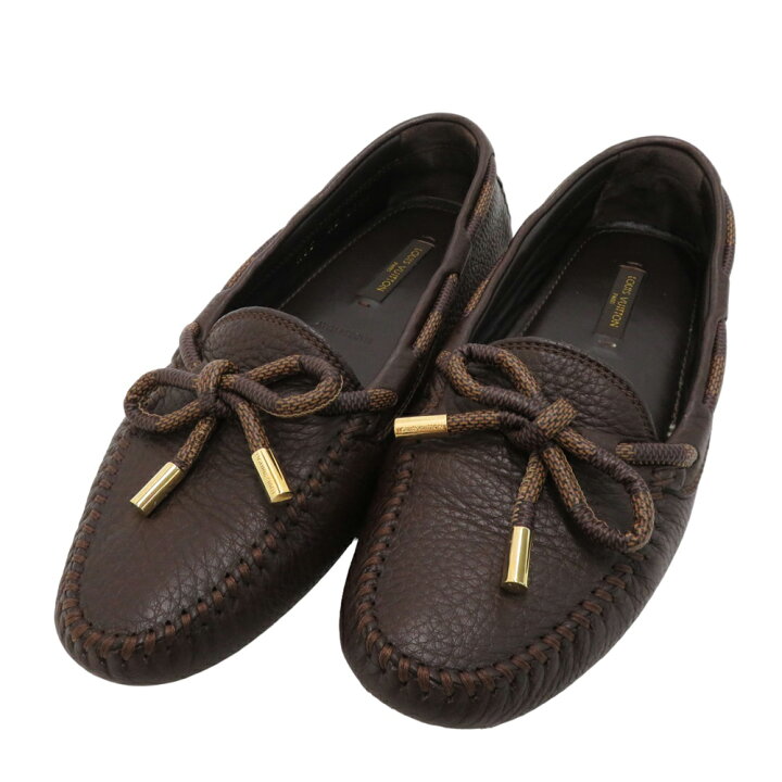楽天市場】LOUIS VUITTON ルイ ヴィトン ND0180 ドライビングシューズ 