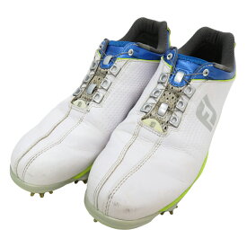 FOOT JOY フットジョイ 53353J DRYJOYS PRO BOA ゴルフシューズ ホワイト系 25cm 【中古】ゴルフウェア メンズ