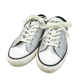 CONVERSE コンバース 2022年モデル 33500211 ローカットゴルフシューズ　GF Z OX シルバー系 23.5 【中古】ゴルフウェア レディース