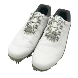 FOOT JOY フットジョイ 53301J ゴルフシューズ DNA BOA ホワイト系 25 【中古】ゴルフウェア メンズ