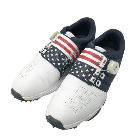 CALLAWAY キャロウェイ HYPERCHEV BOA ゴルフシューズ 星条旗 ホワイト系 25 【中古】ゴルフウェア レディース