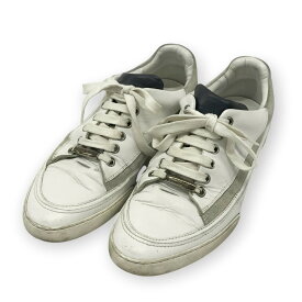 Dior HOMME ディオールオム スニーカー レザー スエード ホワイト系 39 【中古】メンズ