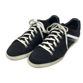 Christian Dior クリスチャン ディオール HOMME 16H LI スエード スニーカー ネイビー系 39 【中古】メンズ