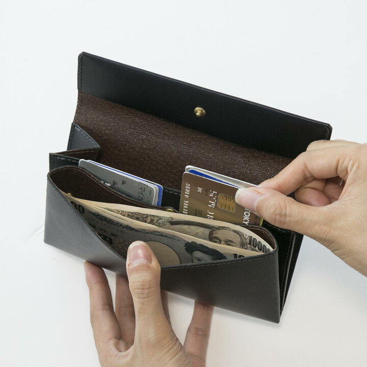 楽天市場】長財布 レディース 本革 小さめ ブランド メンズ かぶせ 