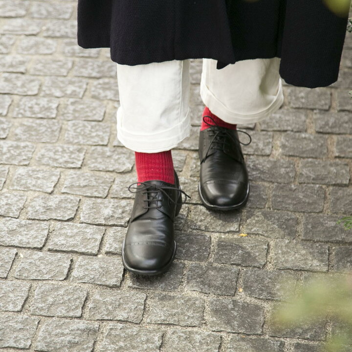 楽天市場】KUTSUNE/レースアップシューズ BLUCHER OX ブラック / 3 