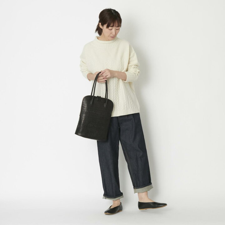 楽天市場】POMTATA/FIN VL TOTE クロコブラック : STYLE STORE version.R