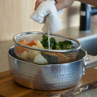 せいろ 日本製 ステンレス 蒸し器 燕三条／ 【4月23日発送予定】Three Snow 新越ワークス/ザルせいろ 19c…