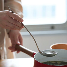 おたま レードル ステンレス 燕三条 一体型／ Three Snow 新越ワークス/きちんとお料理お玉