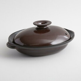 kanae/だえん土鍋 1.2L ブラウン