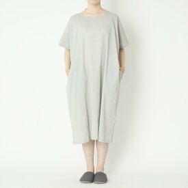 涼しい 夏 日本製／ スタイルストアの高島ちぢみ 湯上りワンピース