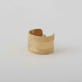 hatsuyume jewelry & objects/diamond dust ear-cuff stripe Gold