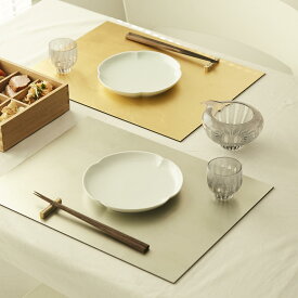テーブルマット おしゃれ 北欧 アルミ 華やか 軽い 軽量／ HAKU LA TABLE/テーブルマット
