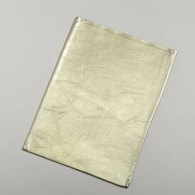 墨田革漉工業/典型 革袋 グロッシー 大 15インチ用 グロッシーゴールド